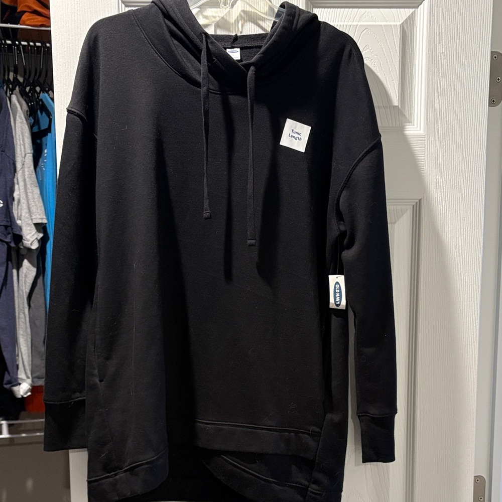 Black Hoodie Sweater